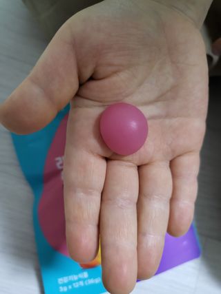 푸름웰니스 라바 쑥쑥구미 36g — 5점을 준 리뷰어가 2022년 2월 올린 사용 사진