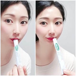 셀렉스스포츠 셀렉스 밀크세라마이드 저분자피쉬콜라겐 28포 X 1박스 — 5점을 준 리뷰어가 2021년 7월 올린 사용 사진