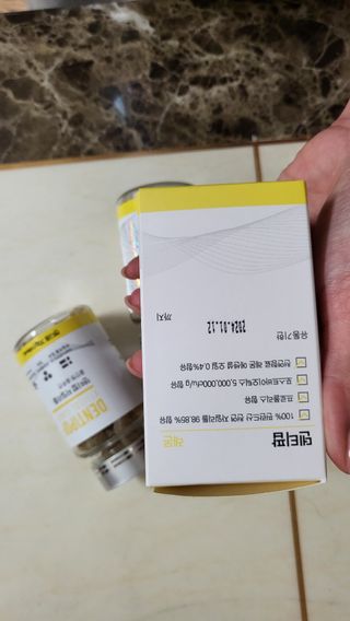작심연구소 구취제거+충치예방+치아화이트닝 마법의 캔디 덴티팝3종(맛 랜덤 발송) — 5점을 준 리뷰어가 2022년 6월 올린 사용 사진