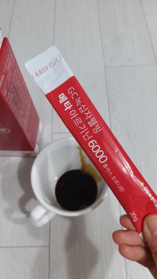 메타아르기닌 GC녹십자웰빙 메타 아르기닌 6000 플러스 오르니틴 — 5점을 준 리뷰어가 2022년 9월 올린 사용 사진
