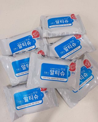 [엠메이데이] 안심 알티슈 20매 x 7 — 5점을 준 리뷰어가 2022년 1월 올린 사용 사진