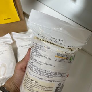 디어엘로디 무표백 021패드  12개세트 — 5점을 준 리뷰어가 2022년 10월 올린 사용 사진