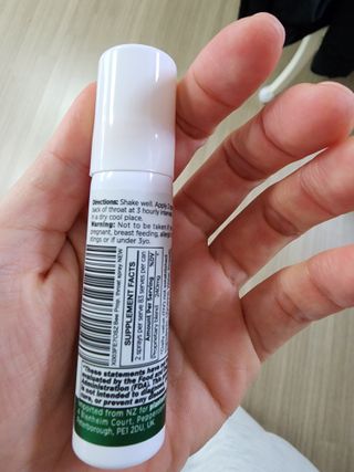 플랜토닌 프로폴리스 인후 스프레이 20ml — 5점을 준 리뷰어가 2023년 2월 올린 사용 사진