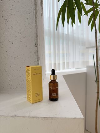 스킨큐어 산다화 비타민c 화이트닝 에센스 30ml — 4.5점을 준 리뷰어가 2023년 7월 올린 사용 사진