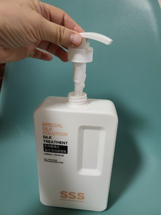트리플에스 실크 트리트먼트 1350ml — 4점을 준 리뷰어가 2021년 3월 올린 사용 사진