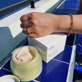 카오리온코스메틱스 사카로미세스와 시카의 만남        릴리피 릴렉싱 크림 진정한 탄력을 경험해보세요 — 5점을 준 리뷰어가 2021년 6월 올린 사용 사진