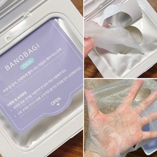 바노바기 코스메틱 바노바기 밀크씨슬 리페어 시카 폼 클렌저 플러스 120ml + 퀵 마스크 플러스 30매 — 5점을 준 리뷰어가 2023년 9월 올린 사용 사진