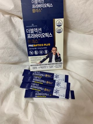 메이준뉴트리 더블액션 프리바이오틱스 플러스+ — 5점을 준 리뷰어가 2021년 5월 올린 사용 사진