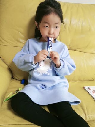 키즈텐플러스 연세 키즈텐 플러스 1개월 — 5점을 준 리뷰어가 2021년 3월 올린 사용 사진