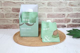 [뷰캔] 건강한 식사대용 앰퍼샌드 단백질 쉐이크 초코&말차 50g — 5점을 준 리뷰어가 2022년 6월 올린 사용 사진