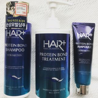 헤어플러스 단백질탈모샴푸 500ml+단백질본드앰플 145ml — 1.5점을 준 리뷰어가 2021년 3월 올린 사용 사진