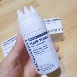 소담스퀘어 상암 에브리톡톡 헤어토닉 120ml — 5점을 준 리뷰어가 2022년 11월 올린 사용 사진