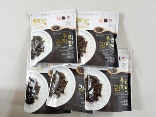 광천우리맛김 우리집밥도둑 맛있는광천김 우리김자반 50g 5봉 — 5점을 준 리뷰어가 2021년 10월 올린 사용 사진