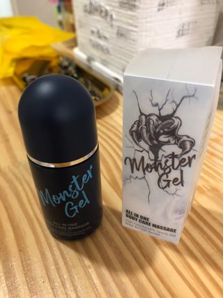[바록스] 류현진 올인원 바디릴렉싱 몬스터겔 50ml — 5점을 준 리뷰어가 2021년 5월 올린 사용 사진