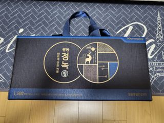 광동생활건강 [광동] 바르게 만든 녹용, 광동정녹청 30포. — 4.5점을 준 리뷰어가 2022년 1월 올린 사용 사진