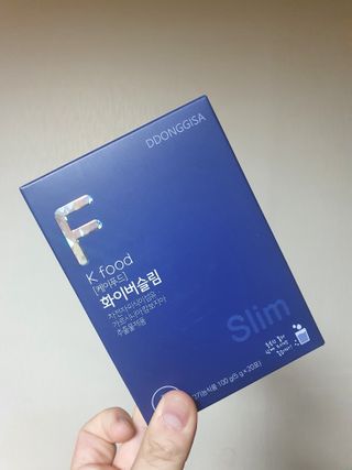 똥기사의 케이푸드 화이버슬림 — 5점을 준 리뷰어가 2021년 1월 올린 사용 사진