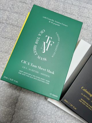 타포미 시카 탐 시트 마스크 27ml — 5점을 준 리뷰어가 2023년 2월 올린 사용 사진