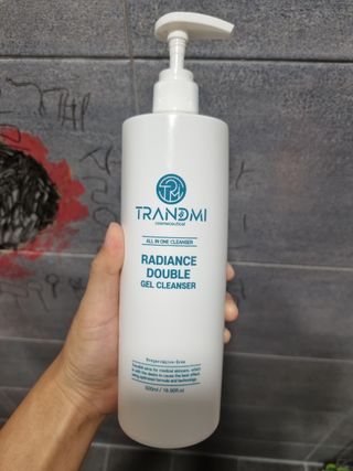 TRANDMI 트랜드미 래디언스 더블겔 클렌저 — 5점을 준 리뷰어가 2022년 9월 올린 사용 사진