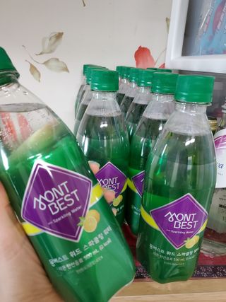 몽베스트 Montbest with Sparkling water Lemon OR Lime 20병(랜덤) — 5점을 준 리뷰어가 2023년 2월 올린 사용 사진