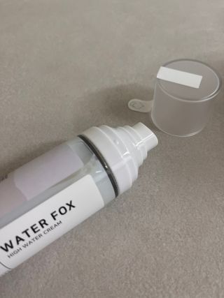 가치 WATERFOX(워터폭스)-엑토인 시카-비옴 하이 워터 크림 (100ml) — 5점을 준 리뷰어가 2023년 3월 올린 사용 사진