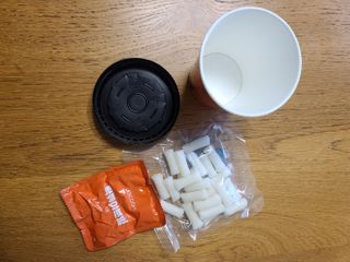 유비쿡 컵떡볶이 매운컵떡볶이2개/ 짜장컵떡볶이 2개  총 4개세트 — 4점을 준 리뷰어가 2021년 2월 올린 사용 사진