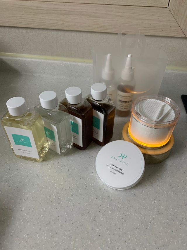 [랑팡] 브로콜리150ml+히알루론산150ml+스킨빅패드 SET 리뷰 사진