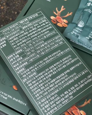 서울약사신협 약사신협_생녹용 진액_70ml x 30포 — 5점을 준 리뷰어가 2021년 7월 올린 사용 사진