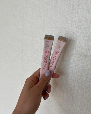 더리틀스 콜라겐부스터 — 5점을 준 리뷰어가 2022년 12월 올린 사용 사진