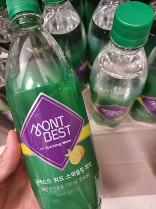 몽베스트 Montbest with Sparkling water Lemon OR Lime 20병(랜덤) — 5점을 준 리뷰어가 2021년 10월 올린 사용 사진