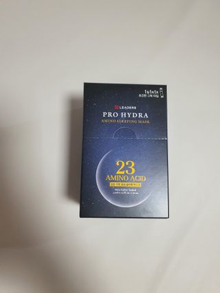 리더스코스메틱 리더스 프로 하이드라 아미노 슬리핑 마스크 — 5점을 준 리뷰어가 2021년 1월 올린 사용 사진