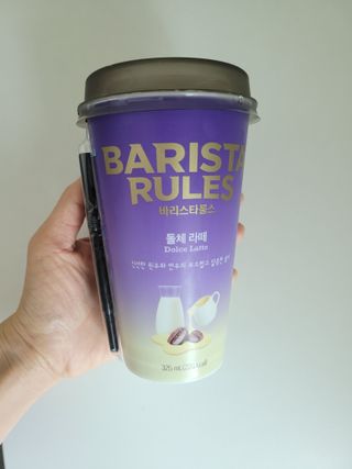 바리스타룰스 돌체 라떼 — 5점을 준 리뷰어가 2023년 4월 올린 사용 사진