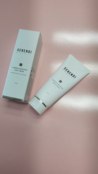 세렌디뷰티 퓨어델라 부스팅 바디크림 — 4점을 준 리뷰어가 2021년 7월 올린 사용 사진