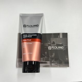 [플로랜드] 듀얼 랩핑 헤어팩 3종_120ml(손상모발/건조모발/염색모발) — 5점을 준 리뷰어가 2022년 6월 올린 사용 사진