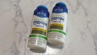 LIVE 매일바이오 썬화이버 드링킹 요거트 — 5점을 준 리뷰어가 2022년 8월 올린 사용 사진