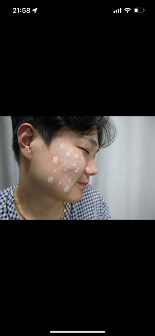 그리니프 포맨 내추럴 비비크림 50g — 5점을 준 리뷰어가 2023년 4월 올린 사용 사진