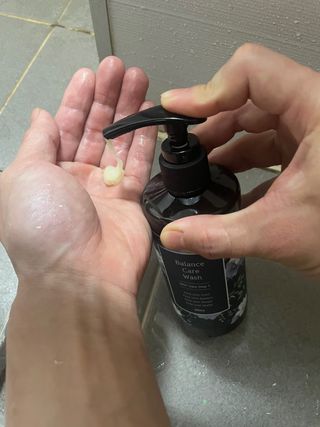 닥터레이디 밸런스 케어 워시 올인원 바디클렌져 여성청결제 — 4점을 준 리뷰어가 2022년 4월 올린 사용 사진