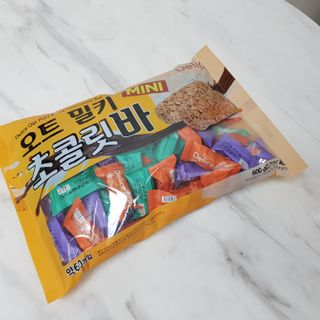 델리스 오트 밀키 초콜릿 바 — 5점을 준 리뷰어가 2023년 1월 올린 사용 사진