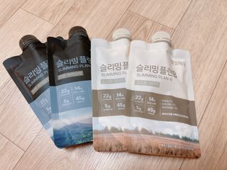 일일하우 슬리밍 플랜B 고소한 귀리맛, 진한 카카오맛 (체중조절식) — 3.5점을 준 리뷰어가 2023년 7월 올린 사용 사진