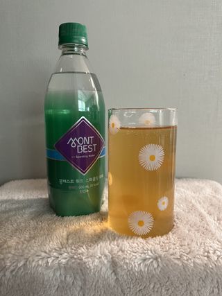 몽베스트 Montbest with Sparkling water Plain 20병 — 5점을 준 리뷰어가 2021년 11월 올린 사용 사진