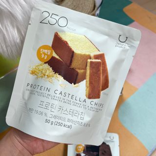 신상품) 딜라이트 프로젝트 프로틴  브라우니칩/ 카스테라칩 총 6EA — 5점을 준 리뷰어가 2022년 5월 올린 사용 사진