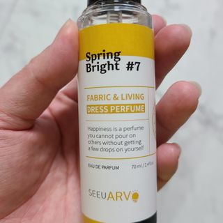 씨유아르보 섬유향수 10종 드레스퍼퓸 — 3점을 준 리뷰어가 2021년 2월 올린 사용 사진