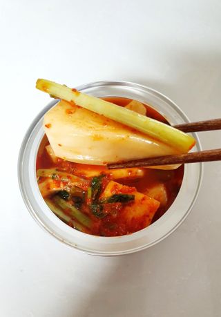 셰프애찬 알타리김치 총각김치 1kg — 5점을 준 리뷰어가 2022년 10월 올린 사용 사진