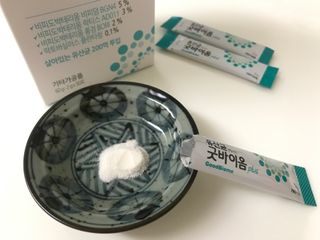 프리마인 유산균 국가지정연구소 선정, 살아있는 생유산균 200억 마리의 힘. 유산균n굿바이옴플러스 — 5점을 준 리뷰어가 2021년 9월 올린 사용 사진