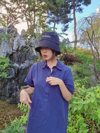 [스테이피플] STAYPEOPLE BUCKET HAT (BLACK) — 4점을 준 리뷰어가 2022년 9월 올린 사용 사진
