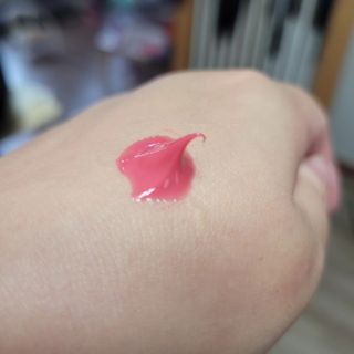 [유니프] 헤어 샤이니 핑크 컬러 트리트먼트 500g — 5점을 준 리뷰어가 2023년 10월 올린 사용 사진