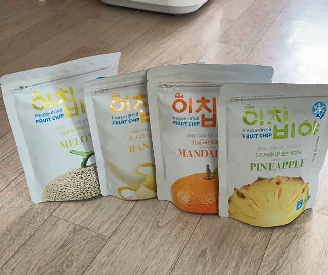 동결건조 과일칩 이치비야 4종 set 리뷰 사진