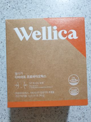웰리카 다이어트 프로바이오틱스 — 5점을 준 리뷰어가 2020년 12월 올린 사용 사진