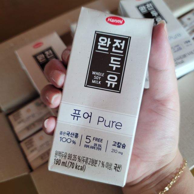 완전두유 퓨어 리뷰 사진