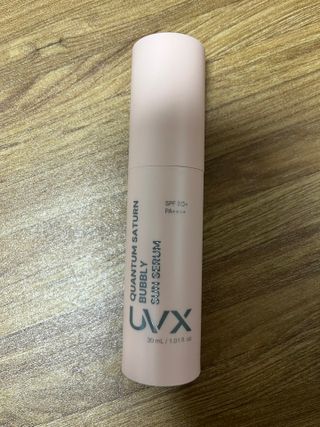 UVX 퀀텀 새턴 버블리 선세럼 — 3점을 준 리뷰어가 2024년 2월 올린 사용 사진