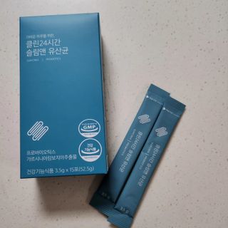 클린24시간 슬림앤유산균 1박스 (3.5g X 15포) — 5점을 준 리뷰어가 2023년 5월 올린 사용 사진